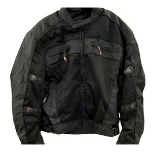 Element Motorcycle Riding Jacket 2XL Black Mesh & Textile Protective Gear